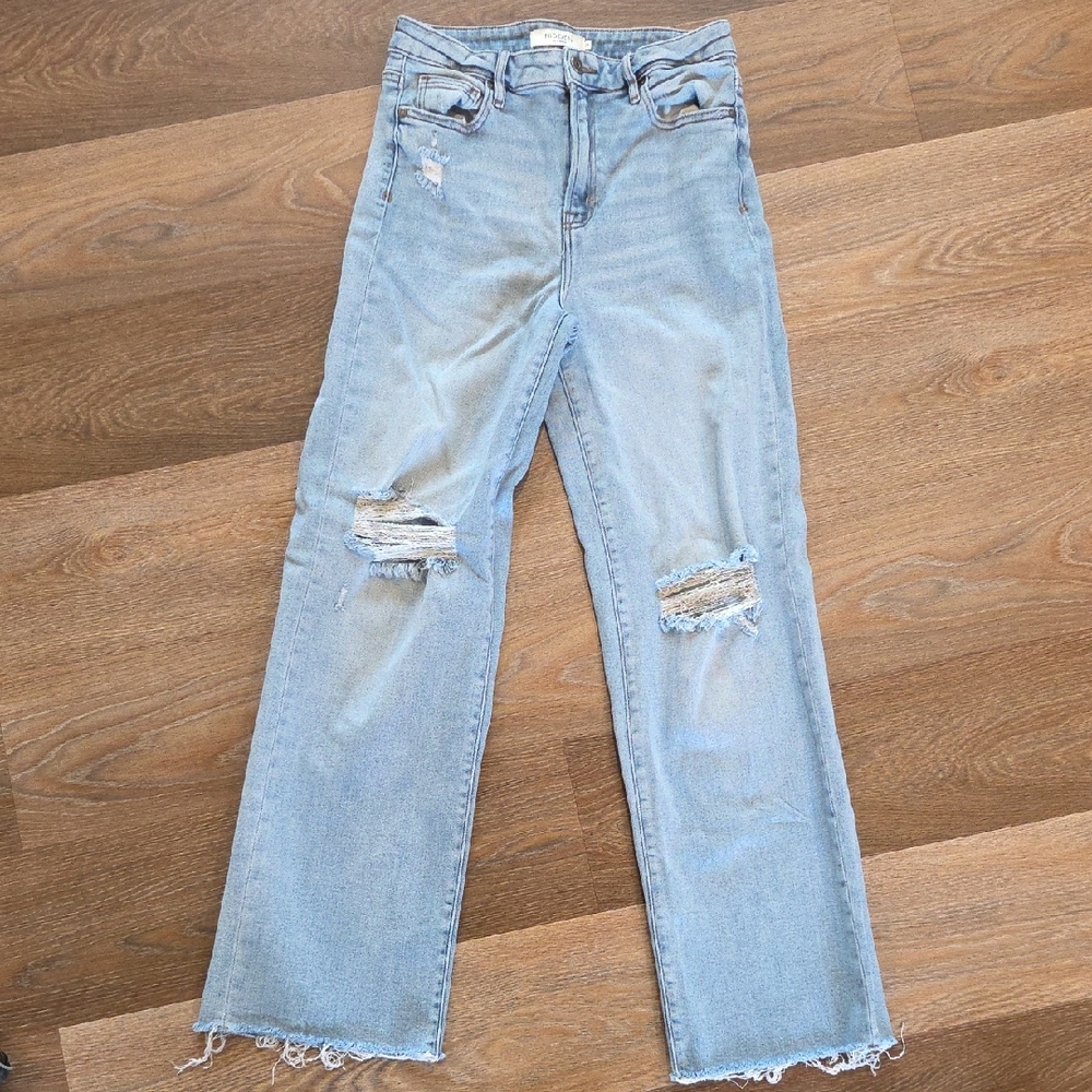 Hidden Distressed Light Blue Women's Jeans